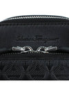 Gancini Cross Bag Black - SALVATORE FERRAGAMO - BALAAN 8