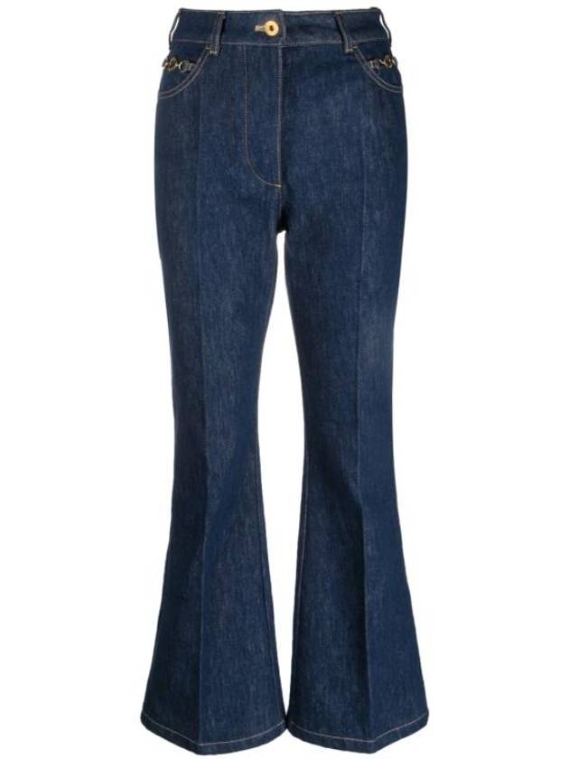 Denim Straight Pants TR0300008602D 602D RODEO BLUE 0008 - PATOU - BALAAN 1