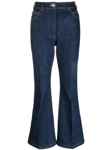 Denim Straight Pants TR0300008602D 602D RODEO BLUE 0008 - PATOU - BALAAN 1