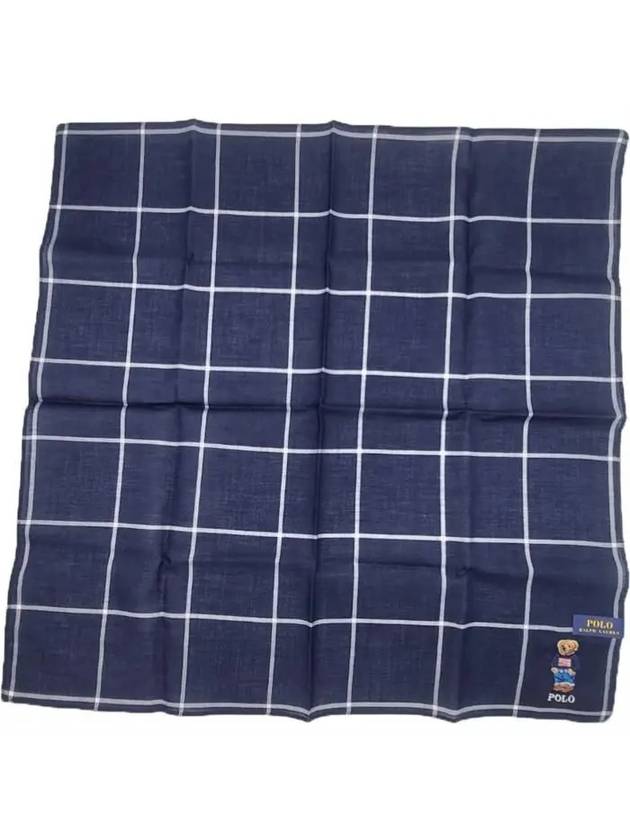 Polo bear embroidery logo square pattern handkerchief 6 - RALPH LAUREN - BALAAN 2