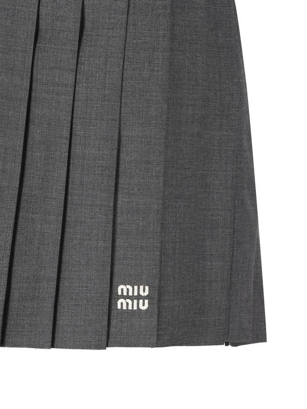 Miu Miu Skirts Grey - MIU MIU - BALAAN 3