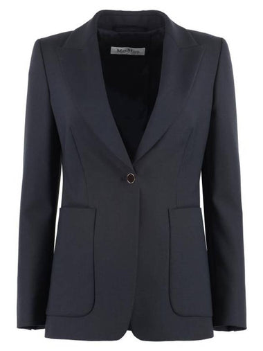 Women's Stretch Virgin Wool Blazer ACAICI2310410131600 005 BPG - MAX MARA - BALAAN 1