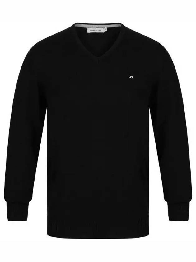 Lymann True Merino Wool Knit Top Black - J.LINDEBERG - BALAAN 2