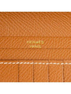 Bean Compact Half Wallet Gold Plated H039790CC - HERMES - BALAAN 8