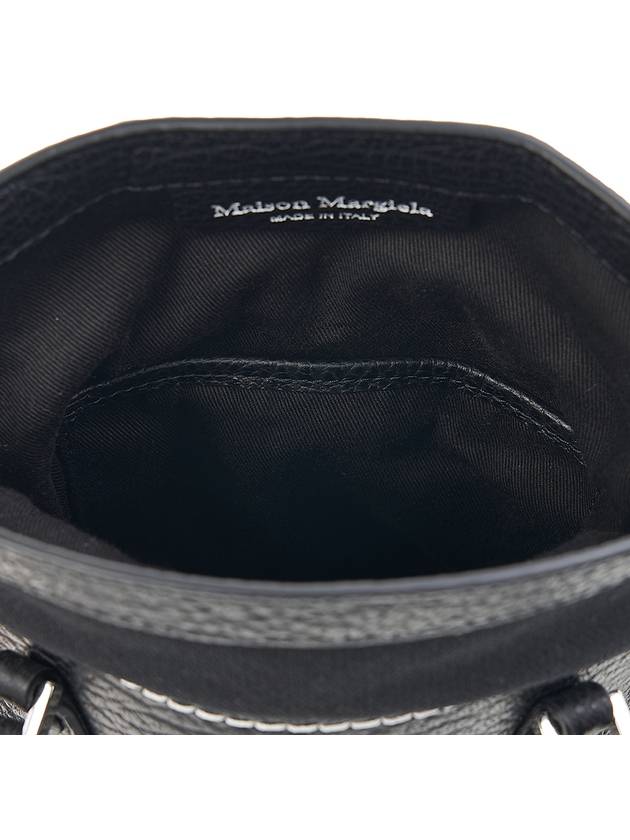 5AC Classique Micro Tote Bag Black - MAISON MARGIELA - BALAAN 11