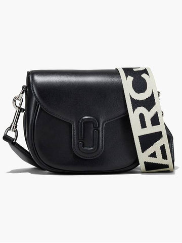 Leather J Marc Small Saddle Bag_Black (2S3HMS003H03-001) - MARC JACOBS - BALAAN 1