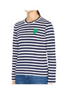 Green Wappen Stripe TShirt AZ T051 051 1 9 - COMME DES GARCONS PLAY - BALAAN 2