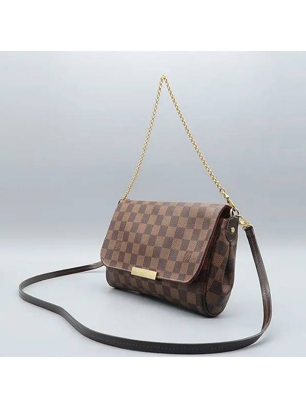 N41129 Damier Even Canvas Favorite MM 2WAY - LOUIS VUITTON - BALAAN 3