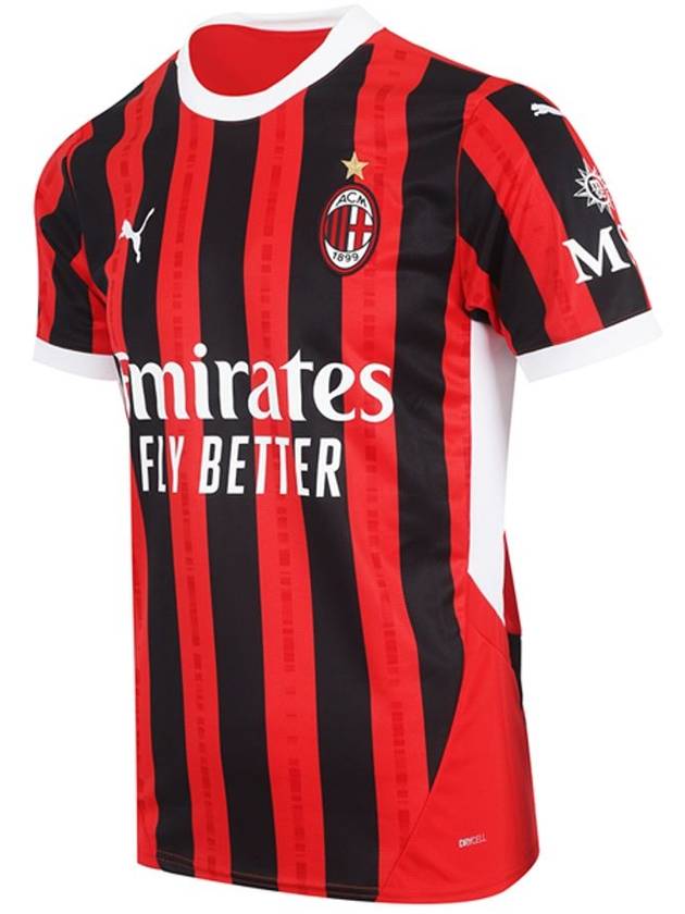 AC Milan 2024 25 Home Jersey Short Sleeve T-Shirt Red - PUMA - BALAAN 1