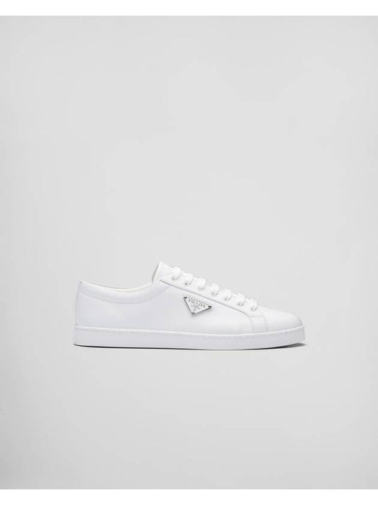 NYLON LEATHER SNEAKERS - PRADA - BALAAN 1