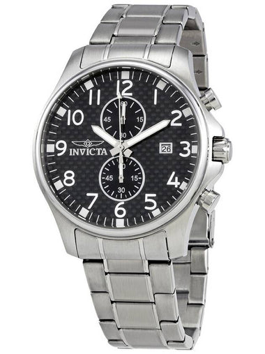 Invicta II Multifunction Black Dial Stainless Steel Men's Watch 0379 - INVICTA - BALAAN 1