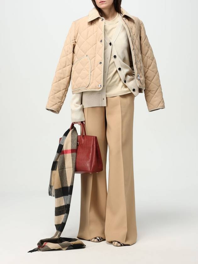 Quilted Classic Collar Jacket Beige - BURBERRY - BALAAN 3