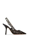 Ja Slingback Heel Black - DIOR - BALAAN.