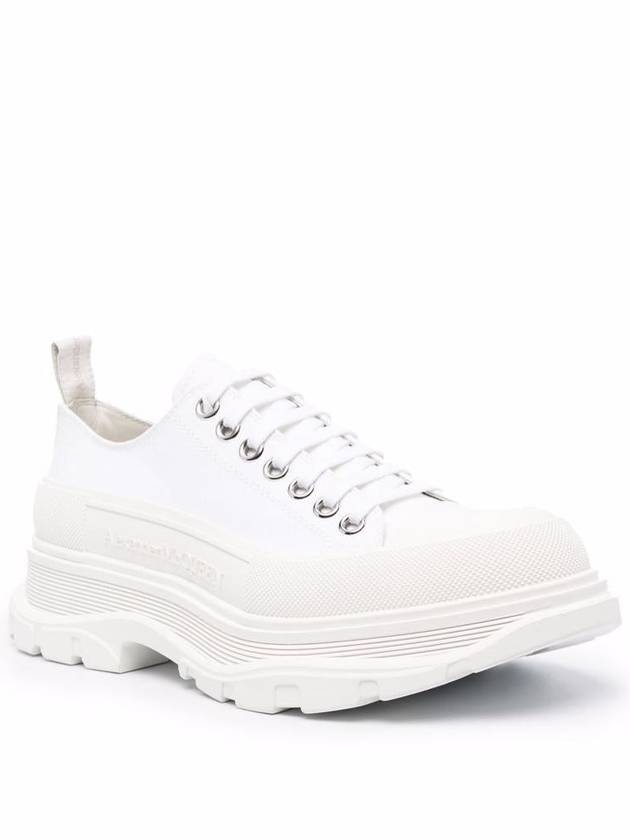 Tread Slick Low Top Sneakers White - ALEXANDER MCQUEEN - BALAAN 6