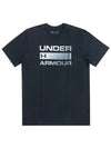 Team Issue Wordmark Short Sleeve T-Shirt Black - UNDER ARMOUR - BALAAN 3