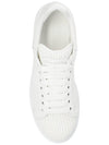 Round Toe Knitted Low Top Sneakers White - ALEXANDER MCQUEEN - BALAAN 3