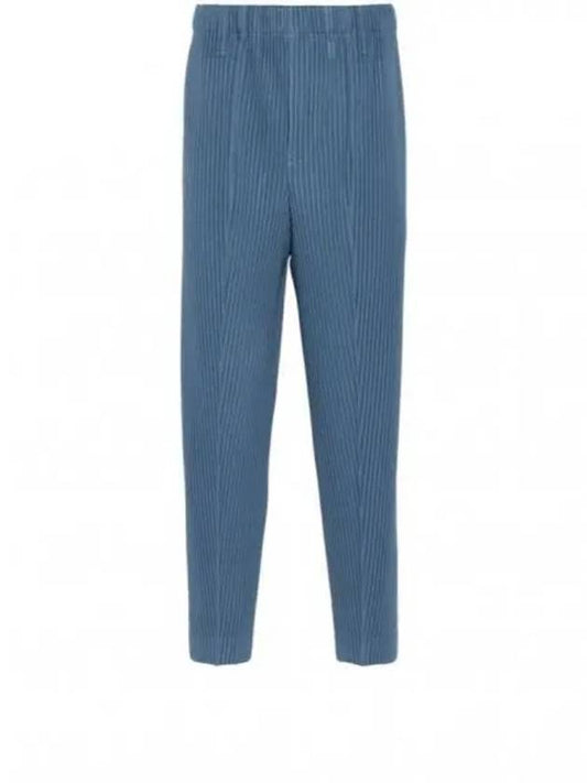 Compleat Straight Pants Blue - ISSEY MIYAKE - BALAAN 2