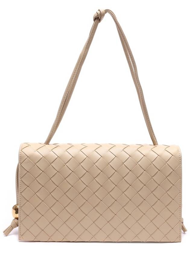 Intrecciato Strap Trio Shoulder Bag Beige - BOTTEGA VENETA - BALAAN 5