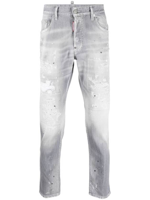 Skater Washing Jeans Grey - DSQUARED2 - BALAAN 3