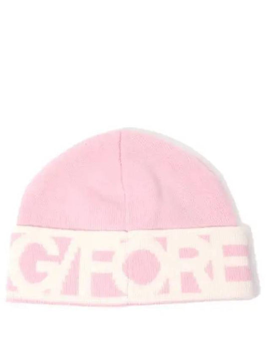 Logo Cashmere Wool Beanie Pink - G/FORE - BALAAN 2