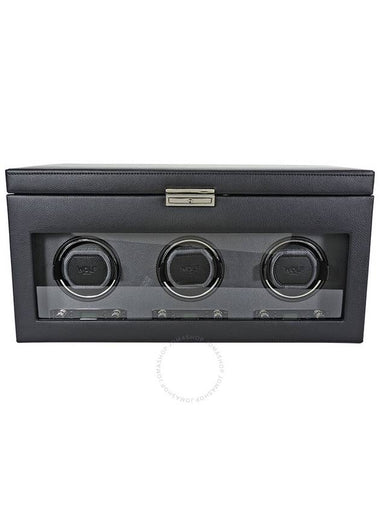 Wolf Viceroy Module 2.7 Triple Watch Winder with Storage 456302 - WOLF - BALAAN 1