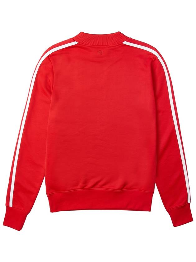 Track Crew Sweatshirt Scarlet Red - AMI - BALAAN 3