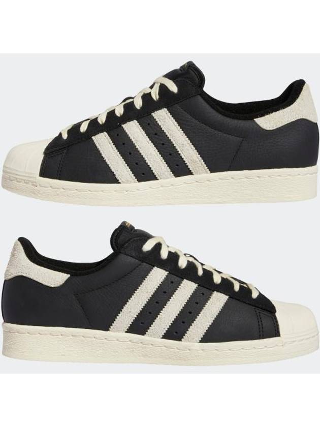 Superstar 82 Low Top Sneakers Black White - ADIDAS - BALAAN 6