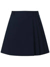 Logo band single pleated skirt MW4SS626 - P_LABEL - BALAAN 5