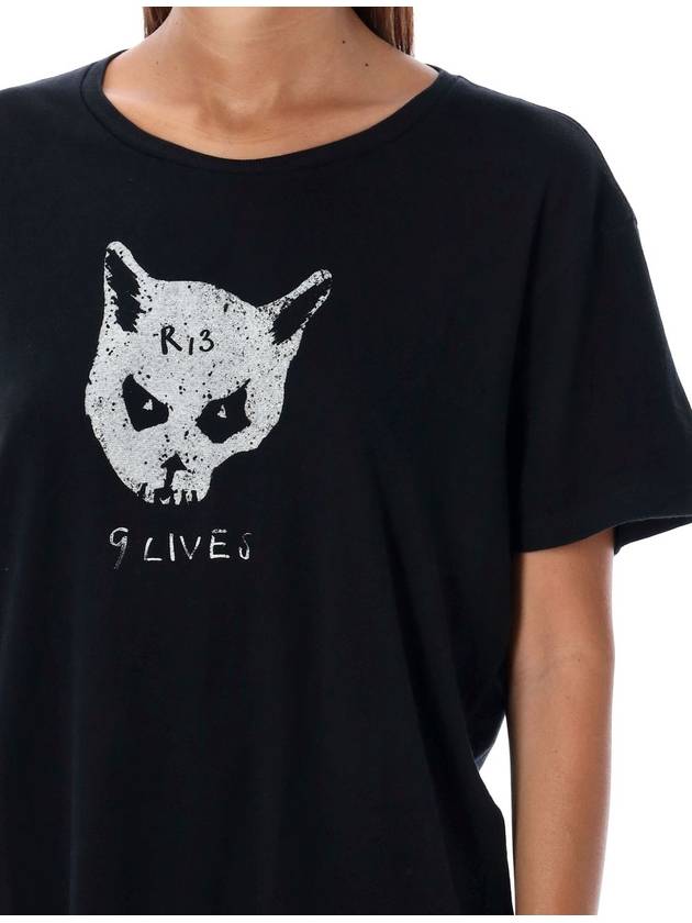 9 lives cat t-shirt - R13 - BALAAN 3