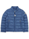 Kids ACORUS Down Lightweight Padded Jacket Blue 1A00056 595FE 74O 8 10A - MONCLER - BALAAN 3