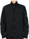 Tylon Lens Wappen Overshirt Zip-Up Jacket Black - CP COMPANY - BALAAN 3