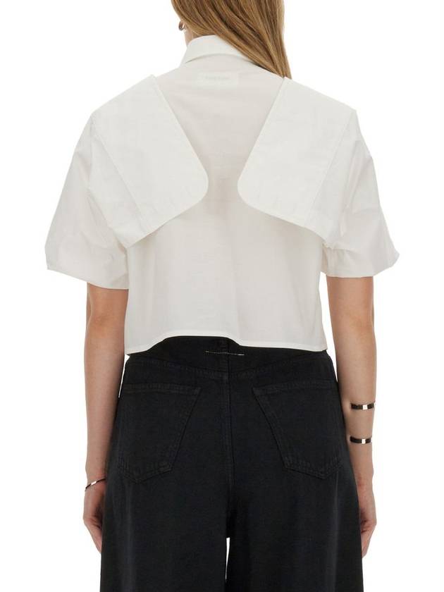 Mm6 Maison Margiela Cotton Shirt - MAISON MARGIELA - BALAAN 3