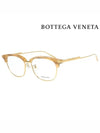 Eyewear Gold Frame Metal Glasses Gold - BOTTEGA VENETA - BALAAN.