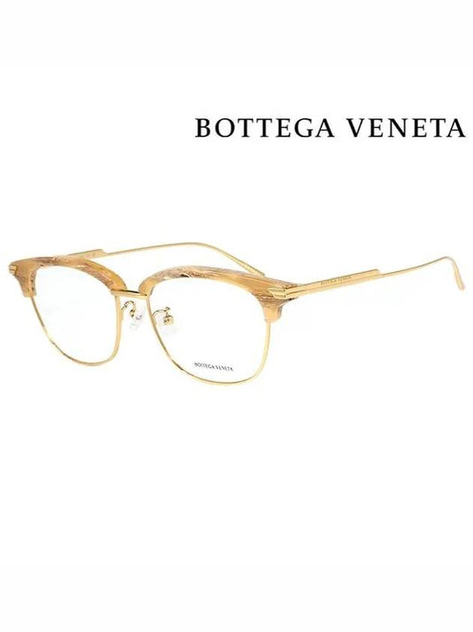 Eyewear Gold Frame Metal Glasses Gold - BOTTEGA VENETA - BALAAN.
