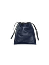 Museo Soft Leather Drawstring Bucket Bag Black - MARNI - BALAAN 2