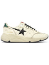 Running Logo Lace-up Sneakers Ivory - GOLDEN GOOSE - BALAAN 6