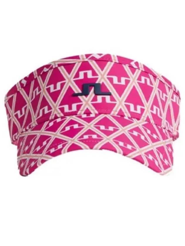 Hat Bonnie Print Visor GWAC09769 S193 Women's Bonnie Print Visor - J.LINDEBERG - BALAAN 2