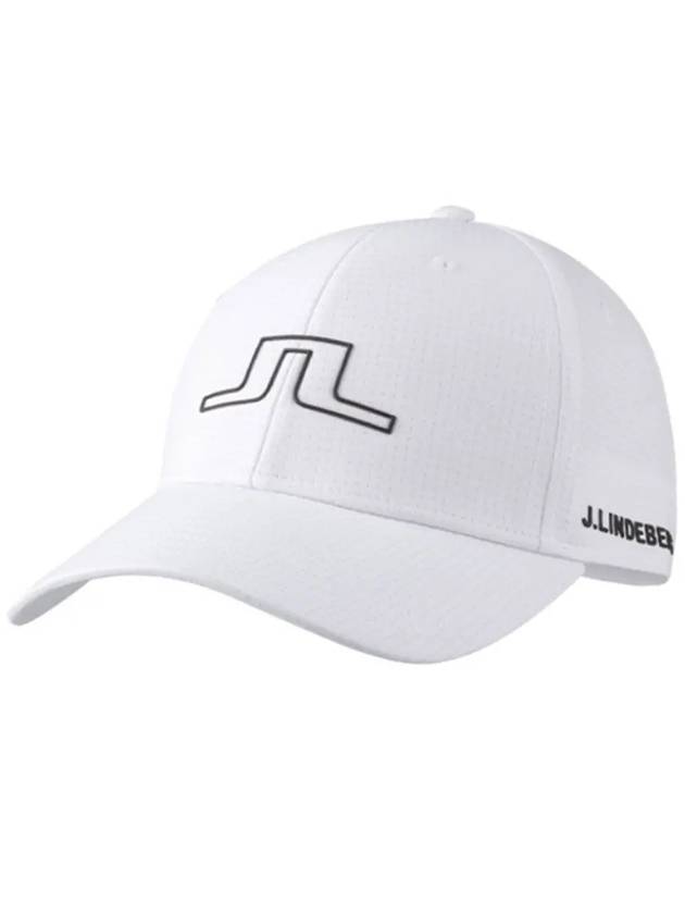 Kaden Mesh Golf Ball Cap White - J.LINDEBERG - BALAAN 2