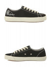 Tabi Canvas Low Top Sneakers Black - MAISON MARGIELA - BALAAN 6