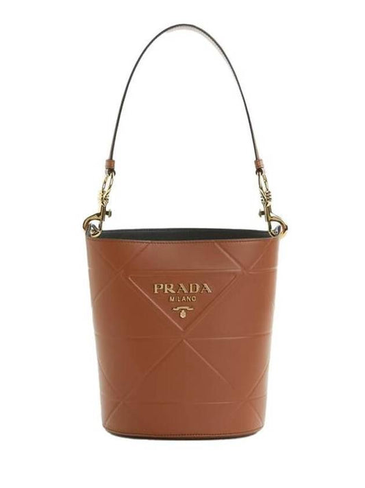 Diamond quilted bucket bag - PRADA - BALAAN 2