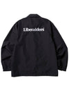 [LIBERAIDERS] OG LOGO COACH JACKET - BLACK - LIBERAIDERS - BALAAN 3