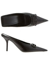 Knife BB Logo Pumps Black - BALENCIAGA - BALAAN 4