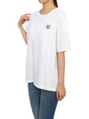 Bold Fox Head Patch Short Sleeve T-Shirt White - MAISON KITSUNE - BALAAN 5