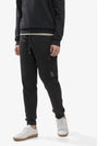 Diagonal Fleece Cargo Track Pants Black - CP COMPANY - BALAAN 2