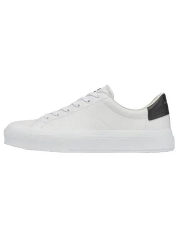 City Court Sneakers White Black - GIVENCHY - BALAAN 1