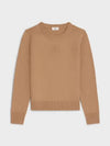 Women s Knit Top C line Sweaters Brown - CELINE - BALAAN 2