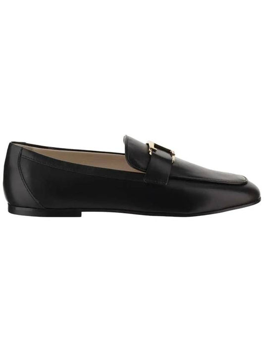 Tods T Timeless Leather Loafers Black - TOD'S - BALAAN 2