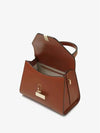 Women's Iside Mini Handbag Red Brown Bag WBES0036137LOCLGMR - VALEXTRA - BALAAN 3
