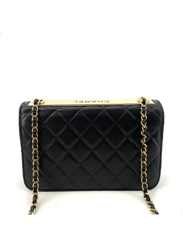 Chevron Lambskin Trendy CC WOC - CHANEL - BALAAN 3