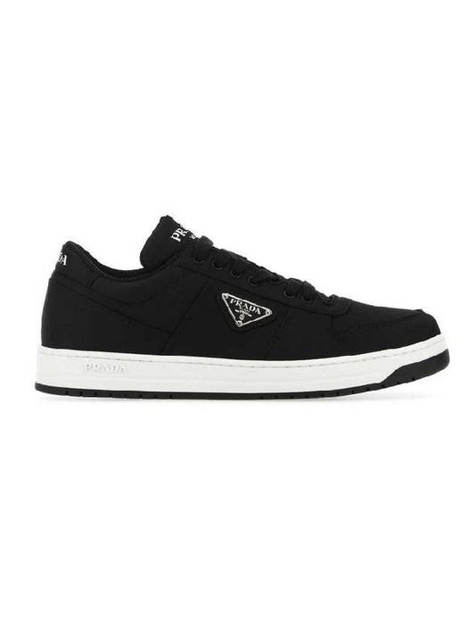Re-Nylon Low Top Sneakers Black - PRADA - BALAAN 1